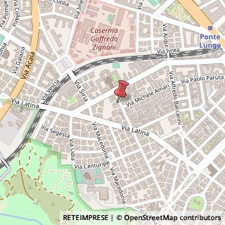 Mappa Via Marco Tabarrini, 2/L, 00179 Roma, Roma (Lazio)
