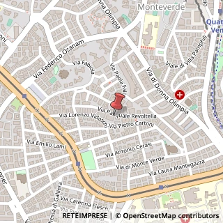 Mappa Via Pasquale Revoltella, 105, 00152 Roma, Roma (Lazio)