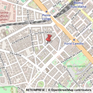 Mappa Via Gino Capponi, 116, 00179 Roma, Roma (Lazio)