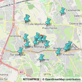 Mappa Via Siculiana, 00133 Roma RM, Italia (2.02412)