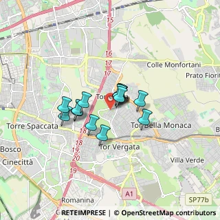 Mappa Via Esperide, 00133 Roma RM, Italia (1.12143)