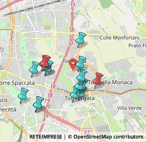 Mappa Via Esperide, 00133 Roma RM, Italia (1.81875)