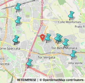Mappa Via Esperide, 00133 Roma RM, Italia (2.46091)