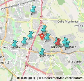 Mappa Via Esperide, 00133 Roma RM, Italia (1.75091)