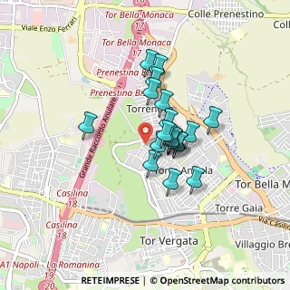 Mappa Via Esperide, 00133 Roma RM, Italia (0.6155)