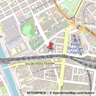Mappa Via delle Conce, 9, 00154 Roma, Roma (Lazio)