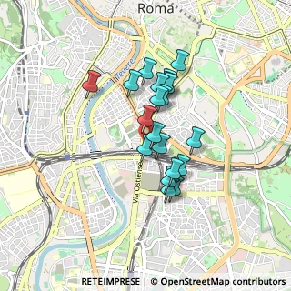 Mappa Via Francesco Carletti, 00154 Roma RM, Italia (0.696)