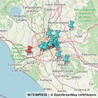 Mappa Largo Bastia, 00181 Roma RM, Italia (8.06231)