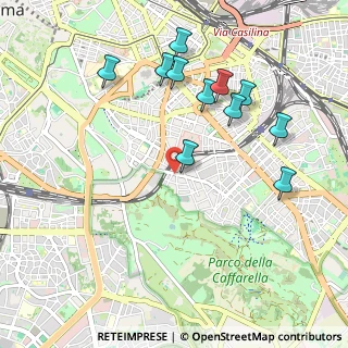 Mappa Via di Villa Aquari, 00179 Roma RM, Italia (1.09273)