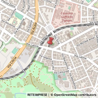 Mappa Via Latina, 57, 00179 Roma, Roma (Lazio)