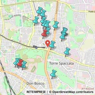 Mappa Via Antonio Sebastiani, 00172 Roma RM, Italia (1.0895)