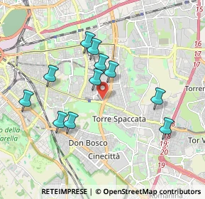 Mappa Via Antonio Sebastiani, 00172 Roma RM, Italia (1.86727)