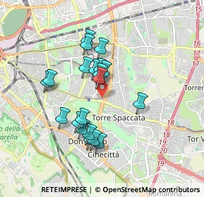 Mappa Via Antonio Sebastiani, 00172 Roma RM, Italia (1.6065)