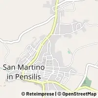 Hartă San Martino in Pensilis