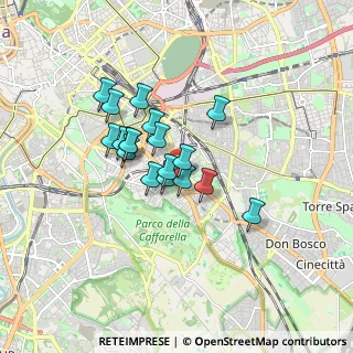 Mappa Via Camilla, 00181 Roma RM, Italia (1.31444)