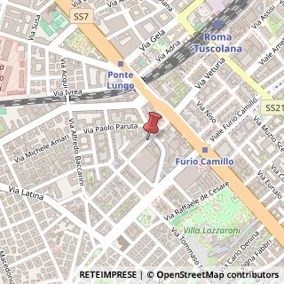 Mappa Via Gino Capponi, 39, 00179 Roma, Roma (Lazio)