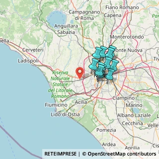 Mappa Via Carlo Perugetti, 00166 La Massimina-Casal Lumbroso RM, Italia (10.921666666667)