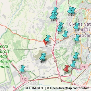 Mappa Via Carlo Perugetti, 00166 La Massimina-Casal Lumbroso RM, Italia (5.2266666666667)