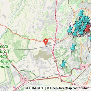 Mappa Via Carlo Perugetti, 00166 La Massimina-Casal Lumbroso RM, Italia (7.5215)