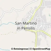 Karte San Martino in Pensilis