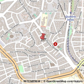 Mappa Via Antonio Toscani,  22, 00152 Roma, Roma (Lazio)