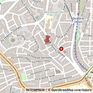 Mappa Via Antonio Toscani, 27, 00152 Roma, Roma (Lazio)