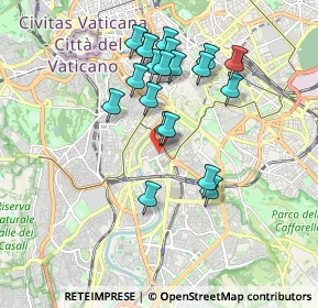 Mappa Via Galvani, 00153 Roma RM, Italia (1.7835)