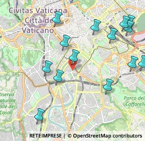 Mappa Via Galvani, 00153 Roma RM, Italia (2.57286)