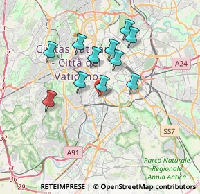 Mappa Via Galvani, 00153 Roma RM, Italia (3.23091)