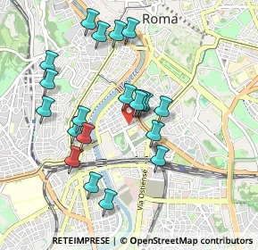 Mappa Via Galvani, 00153 Roma RM, Italia (0.9545)