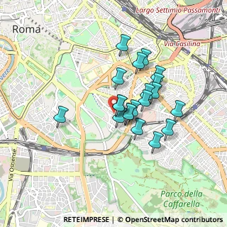 Mappa Via Vulci, 00183 Roma RM, Italia (0.7105)