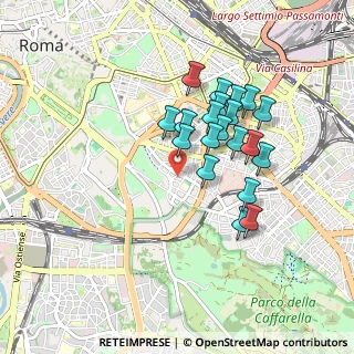 Mappa Via Vulci, 00183 Roma RM, Italia (0.8055)
