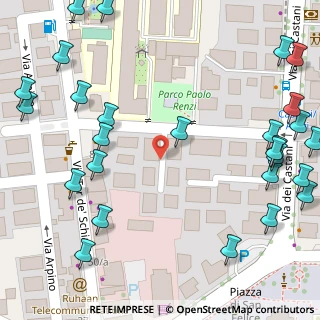 Mappa Via dei Roveri, 00172 Roma RM, Italia (0.10593)