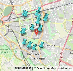 Mappa Via dei Roveri, 00172 Roma RM, Italia (1.57053)