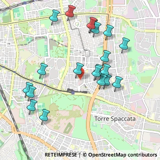 Mappa Via dei Roveri, 00172 Roma RM, Italia (1.136)