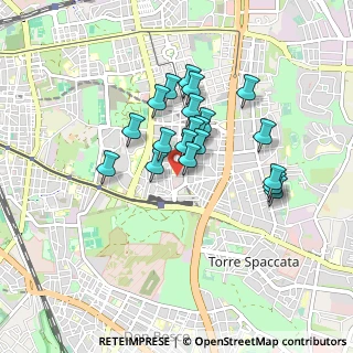 Mappa Via dei Roveri, 00172 Roma RM, Italia (0.7185)