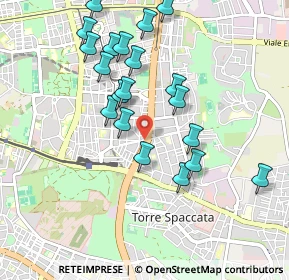 Mappa Viale Palmiro Togliatti, 00172 Roma RM, Italia (1.008)