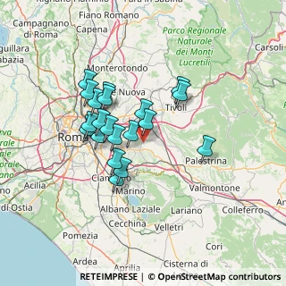 Mappa Via Arzachena, 00132 Roma RM, Italia (11.994)