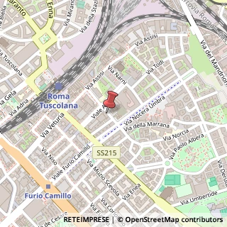 Mappa Via Gubbio, 44/46, 00181 Roma, Roma (Lazio)