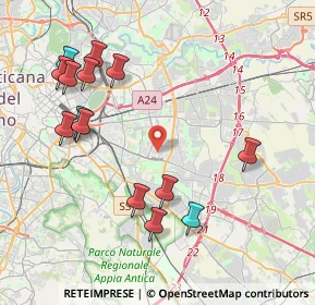 Mappa Via Arpino, 00172 Roma RM, Italia (4.78357)