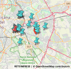 Mappa Via Arpino, 00172 Roma RM, Italia (3.7055)