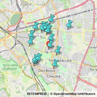 Mappa Via Arpino, 00172 Roma RM, Italia (1.62824)