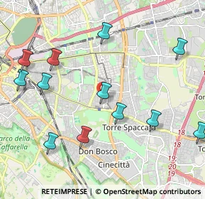 Mappa Via Arpino, 00172 Roma RM, Italia (2.53167)