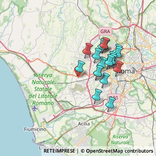Mappa Via della Massimilla, 00166 Roma RM, Italia (6.77111)