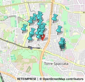 Mappa Via dei Pioppi, 00172 Roma RM, Italia (0.7195)