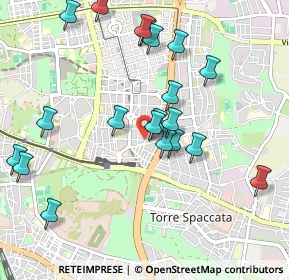 Mappa Via dei Pioppi, 00172 Roma RM, Italia (1.096)