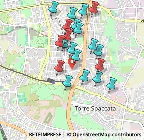 Mappa Via dei Pioppi, 00172 Roma RM, Italia (0.863)