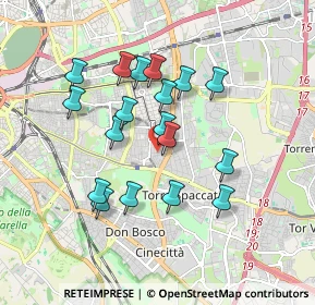 Mappa Via dei Pioppi, 00172 Roma RM, Italia (1.66778)