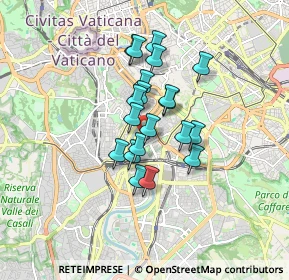 Mappa Via Lorenzo Ghiberti, 00153 Roma RM, Italia (1.2865)