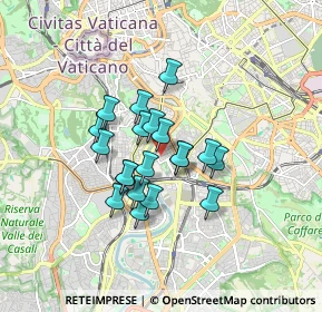 Mappa Via Beniamino Franklin, 00153 Roma RM, Italia (1.2925)